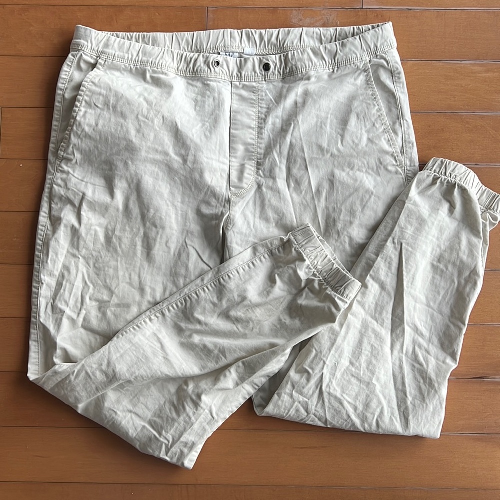 L size white gap pants